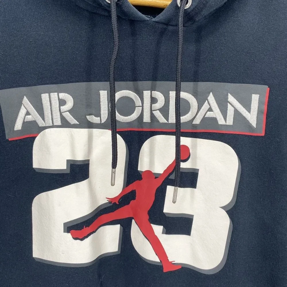 Air Jordan VTG Jump man Embroidered Pullover Sweatshirt Hoodie‎ Men’s XL